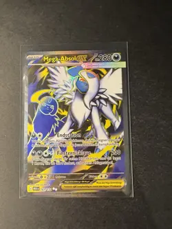 Mega Absol ex MEG 161/132 Mega Entwicklung Deutsch NM Original Pokemon Karte - Image 2