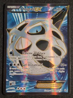 CARTE POKEMON - ONIGLALI EX - XY IMPULSION TURBO #155/162 FR - NEAR MINT - Image 1