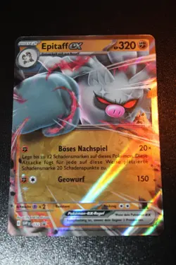 Pokemon Epitaff EX SVP 032 Black Star Promo Near Mint Deutsch - Image 1