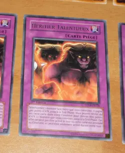 TCG Yu-Gi-Oh RARE CARD CARD "Talented Heir" DP09-FR026 1ST ED FR VF ** - Image 1