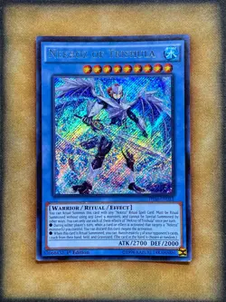 Yugioh Nekroz of Trishula THSF-EN015 Secret Rare 1st Ed NM - Image 1