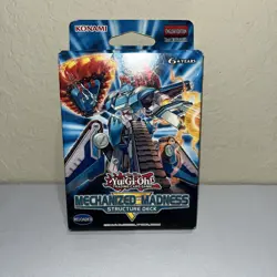 Yu-Gi-Oh! TCG Structure Deck Mechanized Madness 1st Edition. Damaged Box. - Image 1