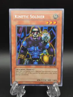 Kinetic Soldier WC4-002 YuGiOh World Championship Tournament 2004 YUGIOH TCG - Image 1