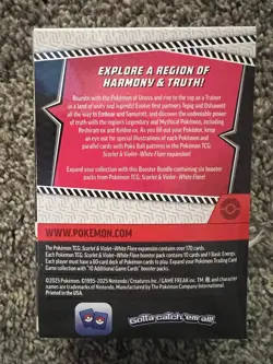 Pokemon TCG Card Scarlet & Violet White Flare Booster Bundle 6 Booster Packs NEW - Image 3