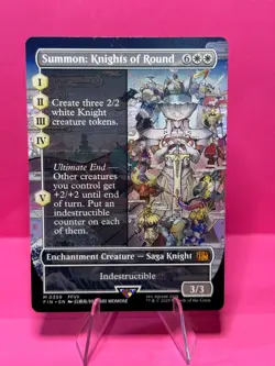 Summon: Knights of Round M 0036 Magic the Gathering Card Final Fantasy Regular - Image 1