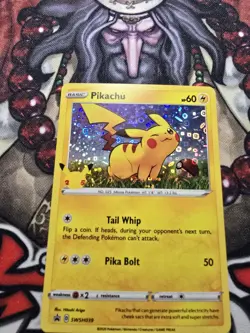 Pikachu SWSH039 SWSH: Sword & Shield Promo Cards Holo LP - Image 2