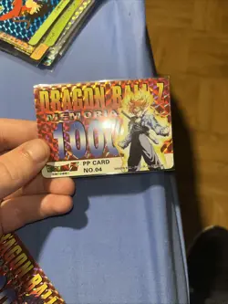 Carte Dragon Ball Memorial 1000 Pp Card N4 - Image 2