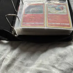 Large 60 Page Double Pocket Binder Pink With 160+ Pokemon Cards - Some Rare Holo - Image 3