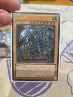 YSKR-EN001 Blue-Eyes White Dragon Ultimate Rare 1st Edition Yu-Gi-Oh Card - Image 1