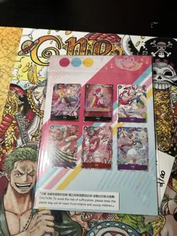 Bandai One Piece TCG Uta Premium Card Collection English Edition Binder & Cards - Image 2