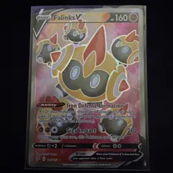 Falinks V 185/192 Rebel Clash Full Art Ultra Rare Pokemon Card - Image 1