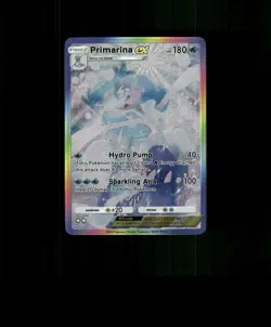 FAN-ART READ DESCRIPTION BELOW HOLO Primarina Card Primarina Pokemon Card p1 - Image 1
