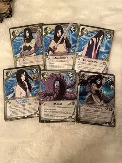 Naruto CCG TCG Orochimaru Card Lot - Image 3