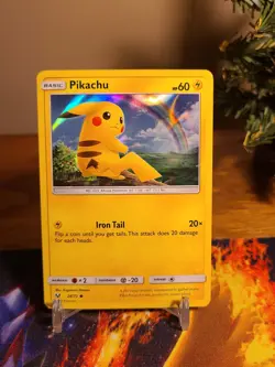 Pikachu - (Water Web Holo) 028/073 Miscellaneous Cards & Products Holo - Image 1