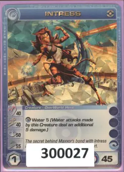 (300027) INTRESS 40/40/50/55/45 SUPER RARE Premium Pack Foil Chaotic Card - Image 1