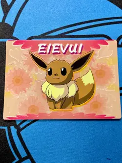 EX Eevee Pokemon Get Card Super Collection holo Meiji Nintendo Japanese #992 - Image 1