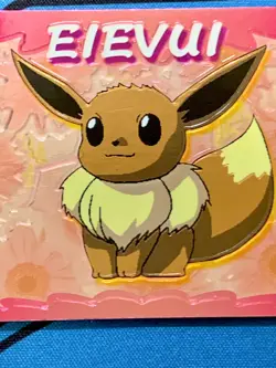 EX Eevee Pokemon Get Card Super Collection holo Meiji Nintendo Japanese #992 - Image 3