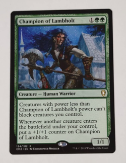 Champion of Lambholt 134/312 Commander Anthology Magic The Gathering MTG Card LP - Image 1
