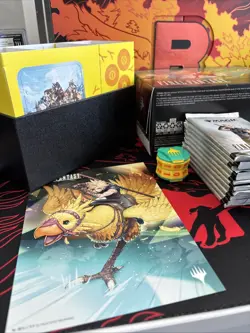 Final Fantasy Chocobo Bundle *Opened* NO Chocobo Booster MTG - Image 2