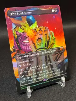 ?? The Soul Stone - Borderless FOIL - MTG #0243 Marvel's Spider-Man - NM - Image 2