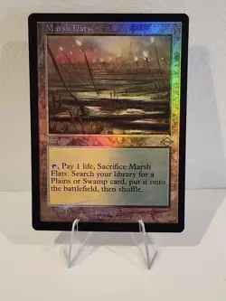 RETRO FRAME FOIL MTG Modern Horizons 2 MTG MH2 #437 Marsh Flats NM/M - Image 1