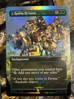 MTG | A Realm Reborn (Borderless) (Chocobo Track Foil) - Image 2