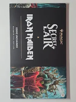 MTG Secret Lair x Iron Maiden Eddie Unchained Rainbow Foil Edition New Sealed - Image 1