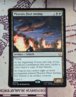 MTG Phoenix Fleet Airship Avatar Last Airbender Magic the Gathering NM - Image 1