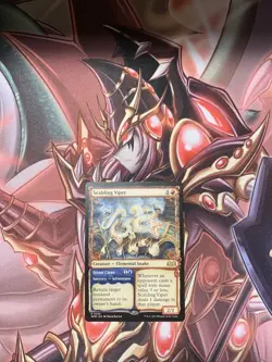 MTG Magic the Gathering Scalding Viper (295/475) Wilds of Eldraine LP - Image 1