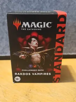 MTG Magic Rakdos Vampires Standard Challenger Deck Black Red 2022 Factory Sealed 195166138817 - Image 1