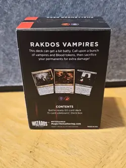 MTG Magic Rakdos Vampires Standard Challenger Deck Black Red 2022 Factory Sealed 195166138817 - Image 3