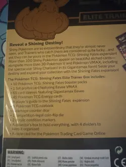 Pokemon TCG Shining Fates Elite Trainer Box. Brand New Factory Sealed. - Image 3