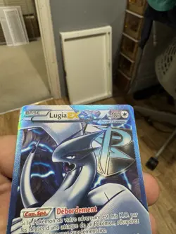 Lugia EX 134/135 Black and White Plasma Storm Full Art Pokemon TCG HP FRENCH - Image 2