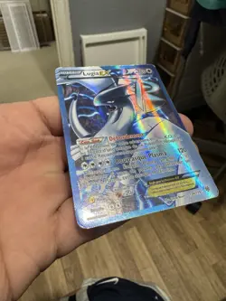 Lugia EX 134/135 Black and White Plasma Storm Full Art Pokemon TCG HP FRENCH - Image 3