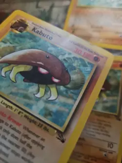 Pokemon TCG Kabuto Fossil 50/62 Regular Unlimited Common 4 - Image 2