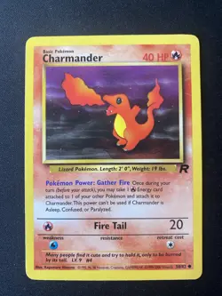 Pokemon Charmander 50/82 Team Rocket WOTC Vintage - Image 1