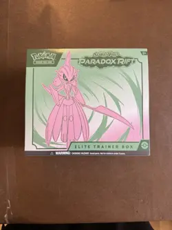 Pokemon Scarlet & Violet Paradox Rift Iron Valiant Elite Trainer Box ETB Sealed - Image 1