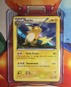 Pokemon TCG Raichu 43/146 XY Holo Rare - NM 💎 - Image 1