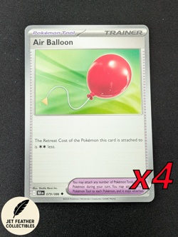 Air Balloon - 079/086 - 4X - Black Bolt - Pokemon TCG - Playset - Image 1
