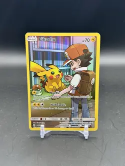 Pikachu 241/236 Holo Secret Rare Cosmic Eclipse - Fan Favorite Full Art Pokemon - Image 1