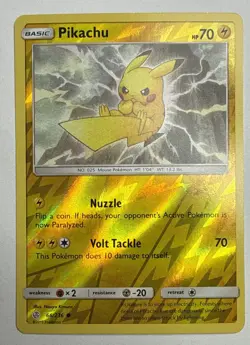 Pikachu 66/236 Sm-Cosmic Eclipse Reverse Holo Pokemon TCG Near Mint/Mint - Image 1