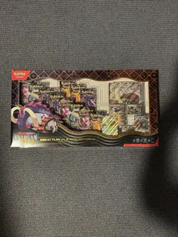 Pokemon TCG PALDEAN FATES Great Tusk Iron Treads Ex Premium Collection - In Hand - Image 1