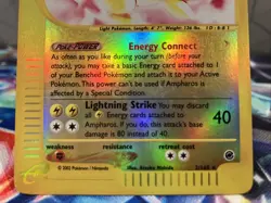 Ampharos 2/165 Expedition Base Reverse Holo Rare E Reader Pokemon 2002 - Image 2