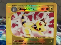 Ampharos 2/165 Expedition Base Reverse Holo Rare E Reader Pokemon 2002 - Image 3
