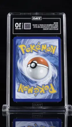 Pokemon 2025 SVP Black Star Promo Prismatic Evolution #173 Eevee PSA 10 - Image 2