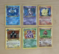 Pokemon TCG Base Set Shadowless Vintage Holo Lot - Image 1