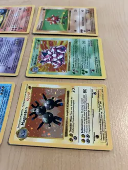 Pokemon TCG Base Set Shadowless Vintage Holo Lot - Image 2