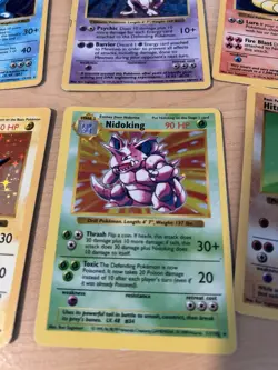 Pokemon TCG Base Set Shadowless Vintage Holo Lot - Image 5