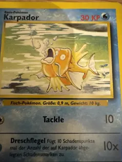 Pokemon Karte - Karpador 35/102 - 1. Edition - Base Set - deutsch - Near mint - Image 2