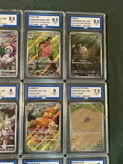 Pokemon Graded Bundle Of Slabs Lot Of 15 AR And CHR - Image 4